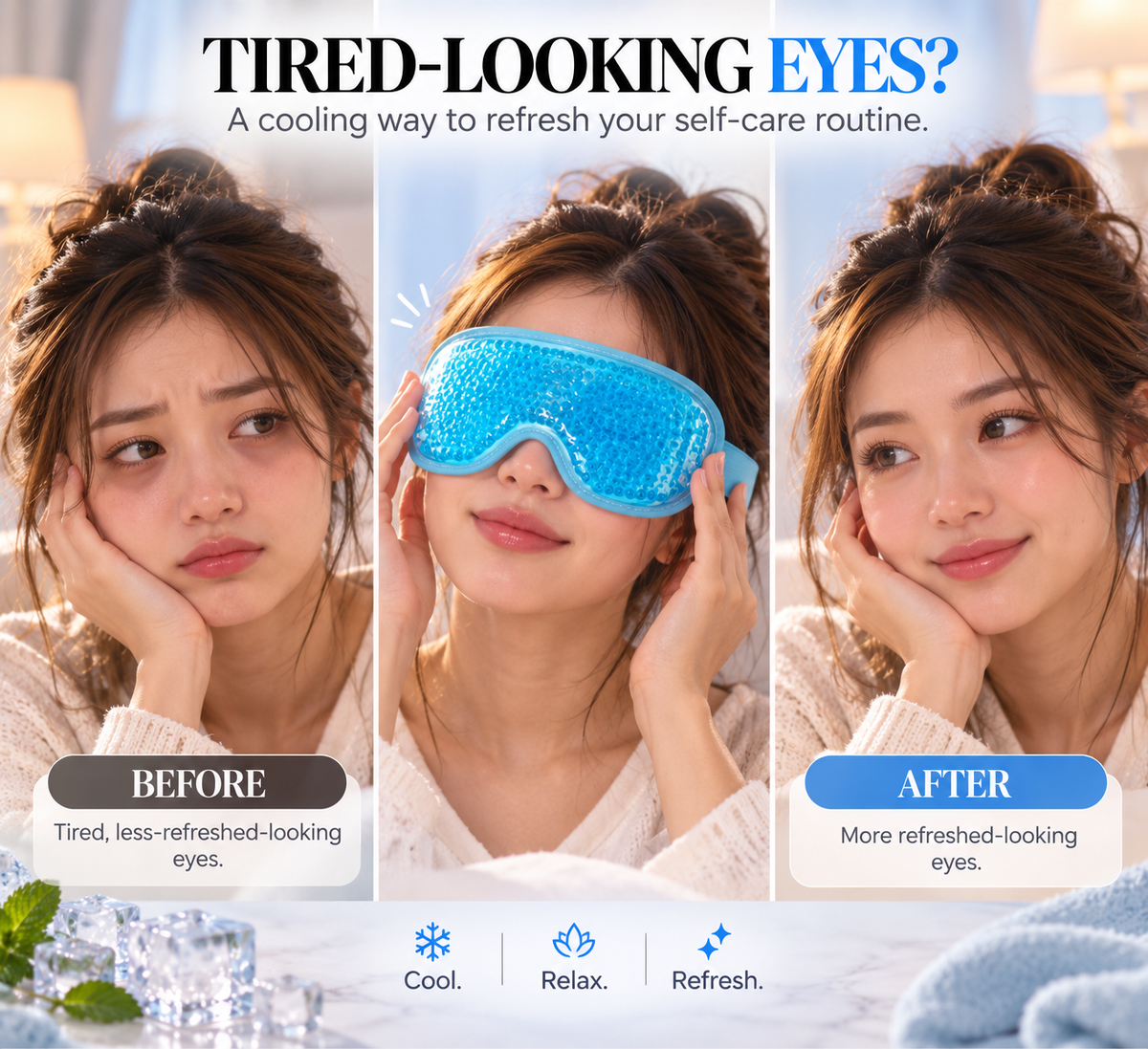 Hot & Cold Gel Eye Mask