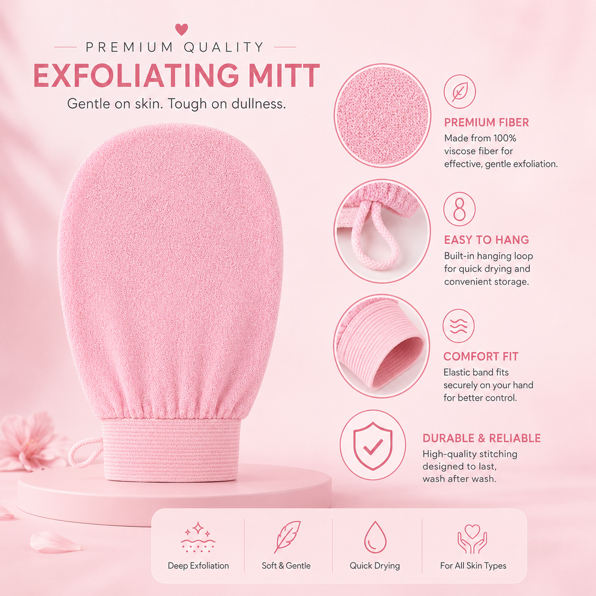 Velora – Hammam Exfoliating Glove